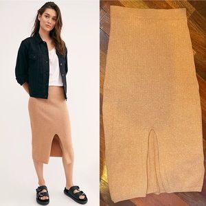 Free People Skyline Midi Skirt